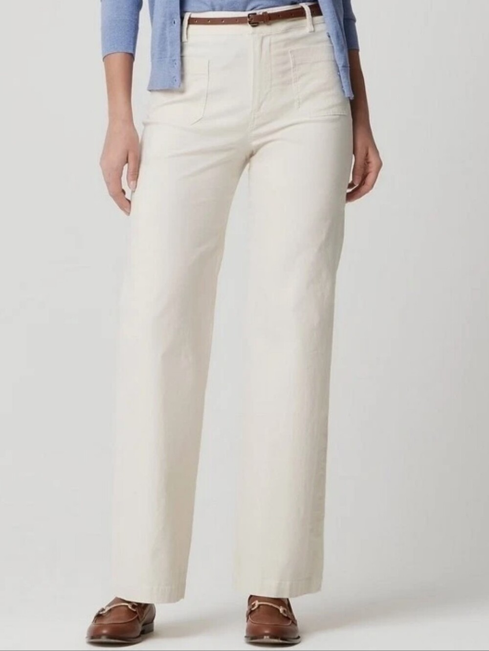 NWT J. Crew Lizzie High Rise Wide Leg Pants